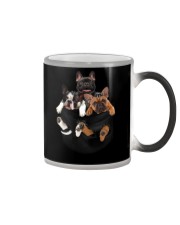 Frenchie pocket T-shirt gift for friend Color Changing Mug thumbnail