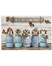 Shin tzu it's okay 17x11 Poster front
