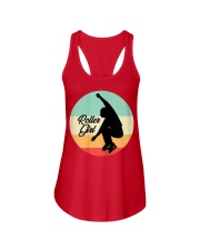 Roller Girl Vintage T-Shirt Skater Girl Skaters Floor Best Gifts For Skaters Christmas Ideas Ladies Flowy Tank tile
