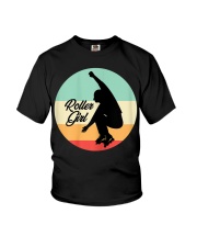 Roller Girl Vintage T-Shirt Skater Girl Skaters Floor Best Gifts For Skaters Christmas Ideas Youth T-Shirt tile