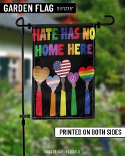 BLM Hate Has No Home Here LGBTQ Gifts 11.5"x17.5" Garden Flag aos-garden-flag-11-5-x-17-5-lifestyle-front-13