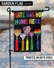 BLM Hate Has No Home Here LGBTQ Gifts 11.5"x17.5" Garden Flag aos-garden-flag-11-5-x-17-5-lifestyle-front-14