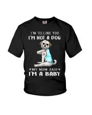 I'M TeLLING yOU i'm nOT A Dog My Mom Said I'M A Youth T-Shirt thumbnail