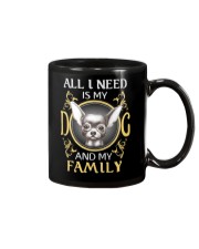 All I Need Is My And My Family frenchie Mug thumbnail