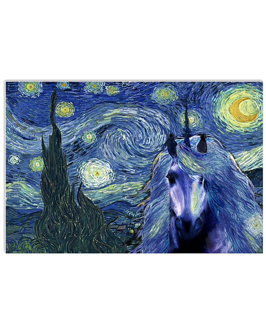 vincent van gogh horse 17x11 Poster