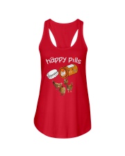 Chickens Happy pills T-shirt Ladies Flowy Tank thumbnail