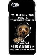 I'm telling you i'm not a yorkshire terrier Phone Case thumbnail