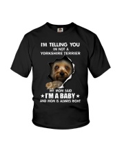 I'm telling you i'm not a yorkshire terrier Youth T-Shirt thumbnail