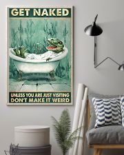 T-Rex Get Naked Unless You Are Just Visiting 11x17 Poster lifestyle-poster-1
