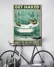 T-Rex Get Naked Unless You Are Just Visiting 11x17 Poster lifestyle-poster-7