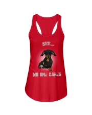 Shh No One Cares Dachshund T-shirt Ladies Flowy Tank thumbnail