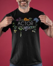 Botanicals Actor Shirt Herbarium Floral Print T-Shirt Science Gifts For Adults Classic T-Shirt apparel-classic-tshirt-lifestyle-front-181