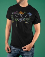 Botanicals Actor Shirt Herbarium Floral Print T-Shirt Science Gifts For Adults Classic T-Shirt apparel-classic-tshirt-lifestyle-front-88