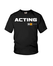 Acting On Mode Shirt Classic Graphic Tee Gifts For Actor Youth T-Shirt tile