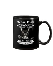 My Best Friend May Not Be My Family By Frenchie Mug thumbnail