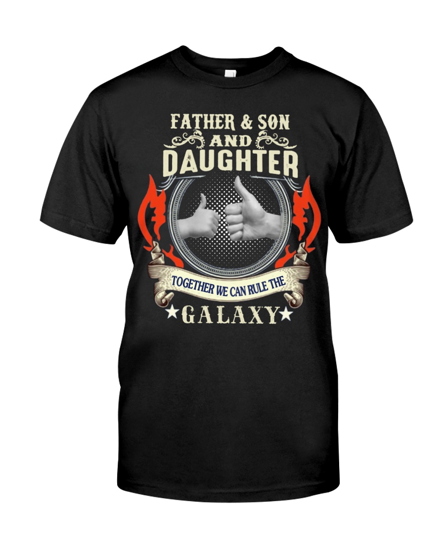 father and son and daughter Classic T-Shirt