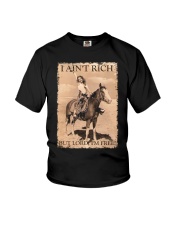 I AINT RICH BUT LORD IM HORSE Youth T-Shirt thumbnail