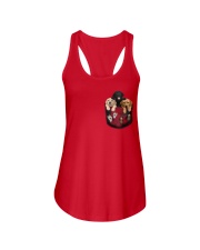labrador retriever T-shirt gift for friend Ladies Flowy Tank thumbnail