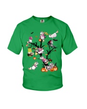 unicorn tree halloween Youth T-Shirt thumbnail