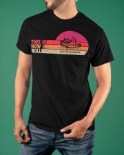 This Is How I Roll Roller Coaster Vintage Shirt Apparel Roller Coaster Gift Ideas Classic T-Shirt apparel-classic-tshirt-lifestyle-front-88