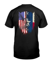 texas flag Classic T-Shirt back