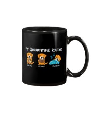 My Quarantine Routine Golden Retriever2 Mug thumbnail