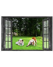 Poster bulldog 17x11 Poster front