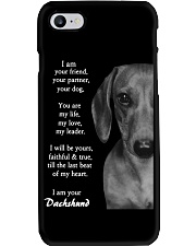 Dachshund i am your friend your partner your dog Phone Case thumbnail
