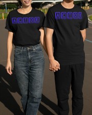 Actor Shirt Cool Graphic Tees Gifts For Guy Best Friend Classic T-Shirt apparel-classic-tshirt-lifestyle-front-145