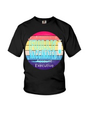 Fully Vaccinated Account Executive Shirt Theater Backstage Humor Clothing Gifts For Executive Youth T-Shirt tile