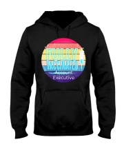 Fully Vaccinated Account Executive Shirt Theater Backstage Humor Clothing Gifts For Executive Hooded Sweatshirt tile