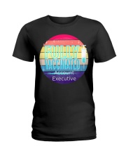 Fully Vaccinated Account Executive Shirt Theater Backstage Humor Clothing Gifts For Executive Ladies T-Shirt tile