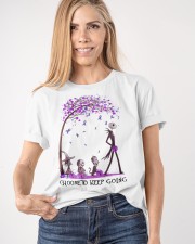 Choose To Keep Going Halloween T-Shirt Suicide Awareness Shirt Clothing Classic T-Shirt apparel-classic-tshirt-lifestyle-front-100