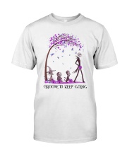 Choose To Keep Going Halloween T-Shirt Suicide Awareness Shirt Clothing Classic T-Shirt front