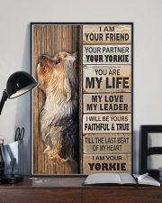 yorkie poster 11x17 Poster lifestyle-poster-2