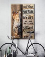 yorkie poster 11x17 Poster lifestyle-poster-7
