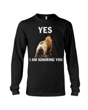 Yes i am ignoring you french bulldog IGNORING Long Sleeve Tee thumbnail
