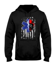 Emt Firefighter Paramedic American Flag Shirt Graphic T-Shirt Firefighter Gift Ideas Hooded Sweatshirt tile