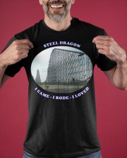 Steel Dragon I Can I Roll I Loved Shirt Apparel Gifts For Roller Coaster Lovers Fans Classic T-Shirt apparel-classic-tshirt-lifestyle-front-181