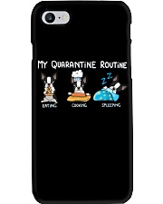 My Quarantine Routine boston2 Phone Case thumbnail