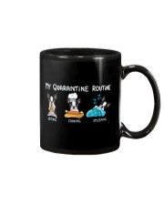 My Quarantine Routine boston2 Mug thumbnail