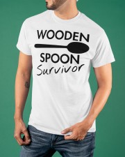 Wooden Spoon Survivor Shirt Wooden Spoon Funny T-Shirt Gift For Men Women Classic T-Shirt apparel-classic-tshirt-lifestyle-front-88