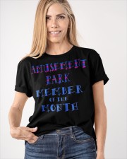 Amusement Park Member Of The Month Shirt Rollercoaster T-Shirt Men Women Gift Classic T-Shirt apparel-classic-tshirt-lifestyle-front-100