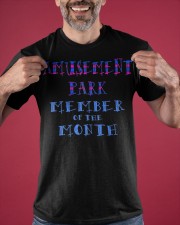 Amusement Park Member Of The Month Shirt Rollercoaster T-Shirt Men Women Gift Classic T-Shirt apparel-classic-tshirt-lifestyle-front-181