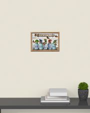T-rex Dinosaur And Butterfly It's Okay Home Decor 17x11 Poster poster-landscape-17x11-lifestyle-08