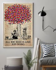 All You Need Is Love And Books 11x17 Poster lifestyle-poster-1