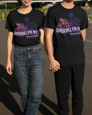Brooklyn NY Coney Island Original Shirt Roller Coaster Graphic Tees Gift For Son Classic T-Shirt apparel-classic-tshirt-lifestyle-front-145