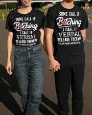 Some Call It Bitching I Can It Verbal Release Therapy T-Shirt Funny Womens Shirt Sayings Classic T-Shirt apparel-classic-tshirt-lifestyle-front-145