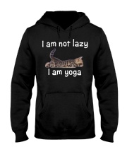 Cats Cute T-shirt Cats Yoga Funny Hooded Sweatshirt thumbnail
