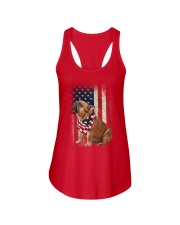 frenchie Ladies Flowy Tank thumbnail